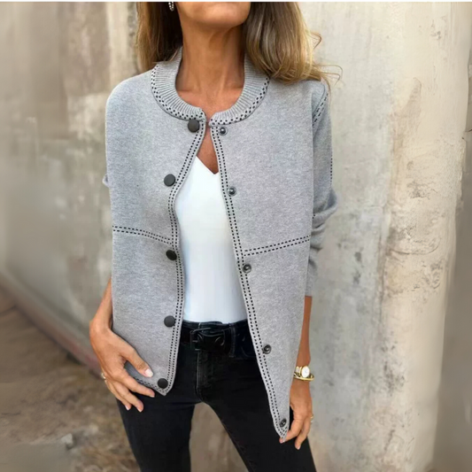 Ariadna - Stylowy kardigan zapinany na guziki