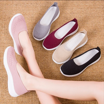 Jadwiga - Płaskie buty bez sznurowadeł